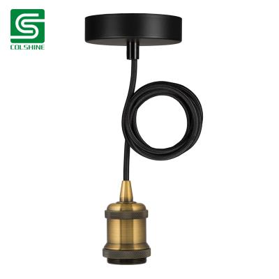 retro metal pendant light