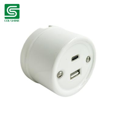 usb ceramic outlet