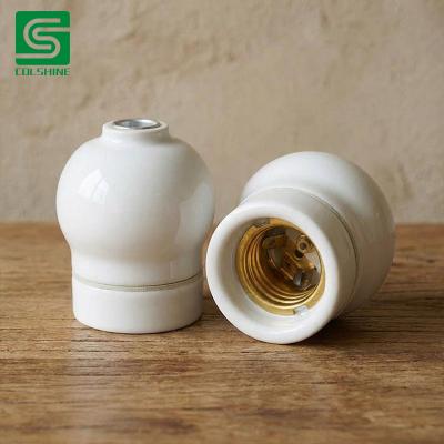 Porcelain Lamp Holder E27