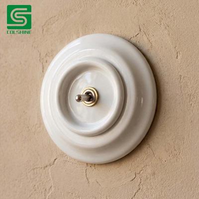  Retro porcelain light switch