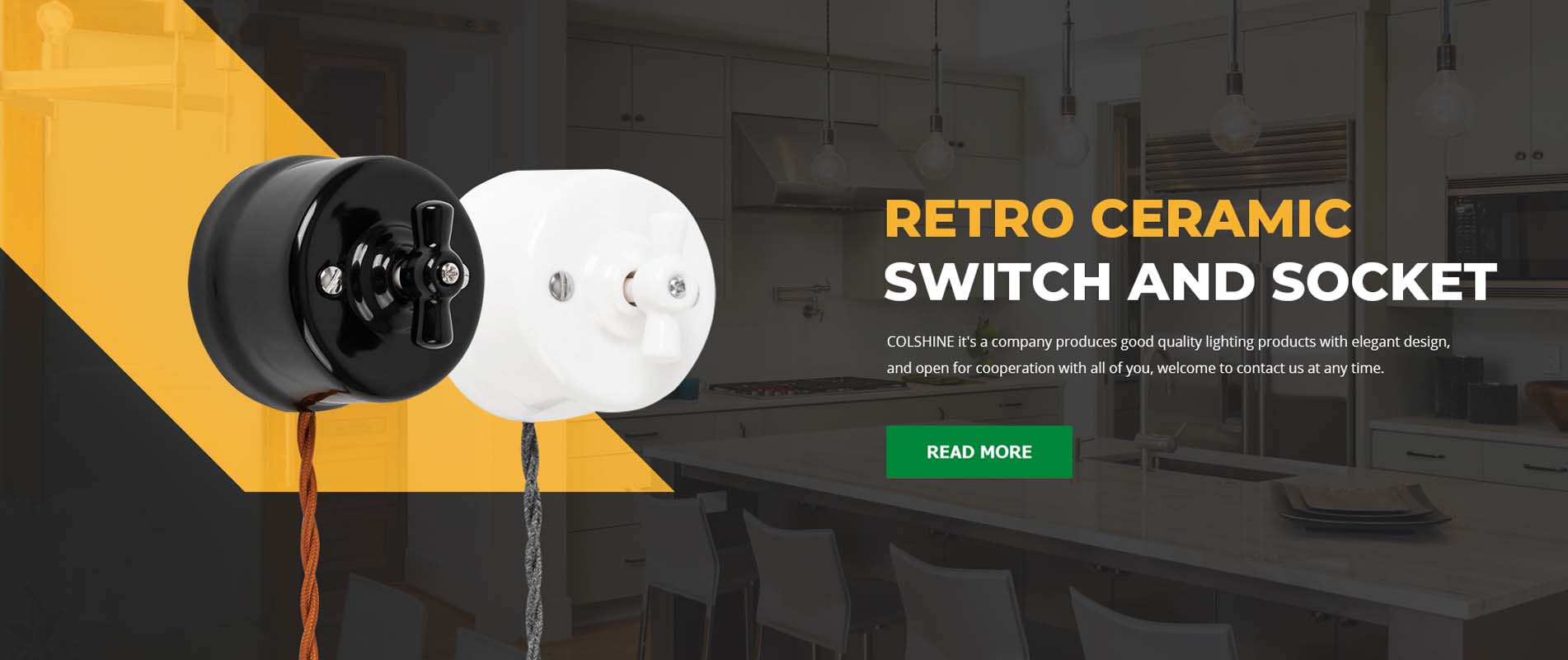 Retro Ceramic Switch And Socket