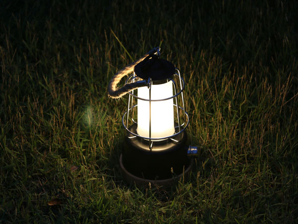 Lanternas led de bambu Colshine para camping e decoração de casa